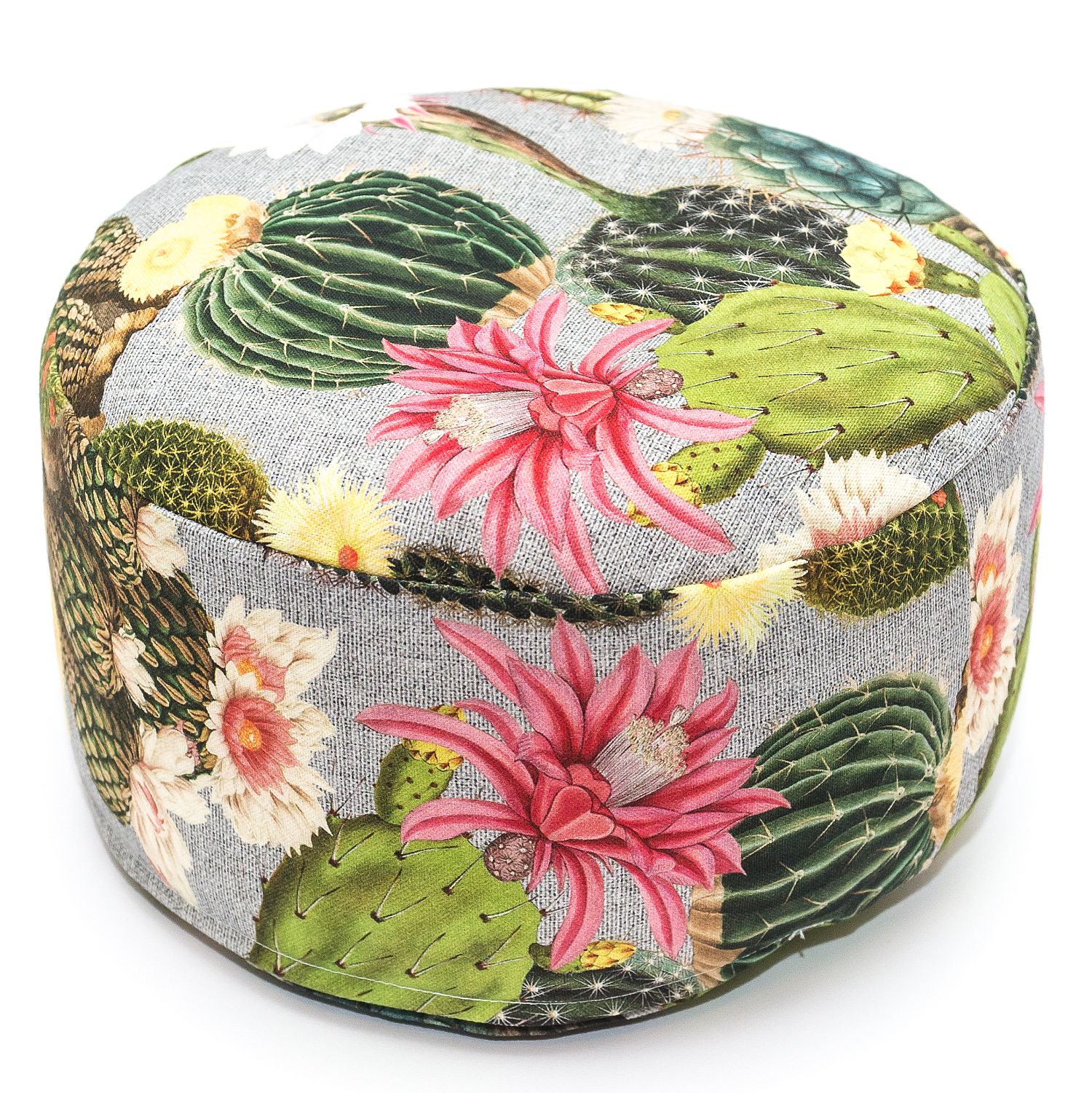 Meditační polštářek s kaktusy